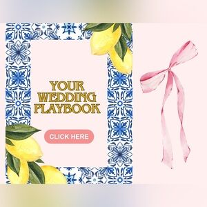 Wedding playbook, couples keepsake